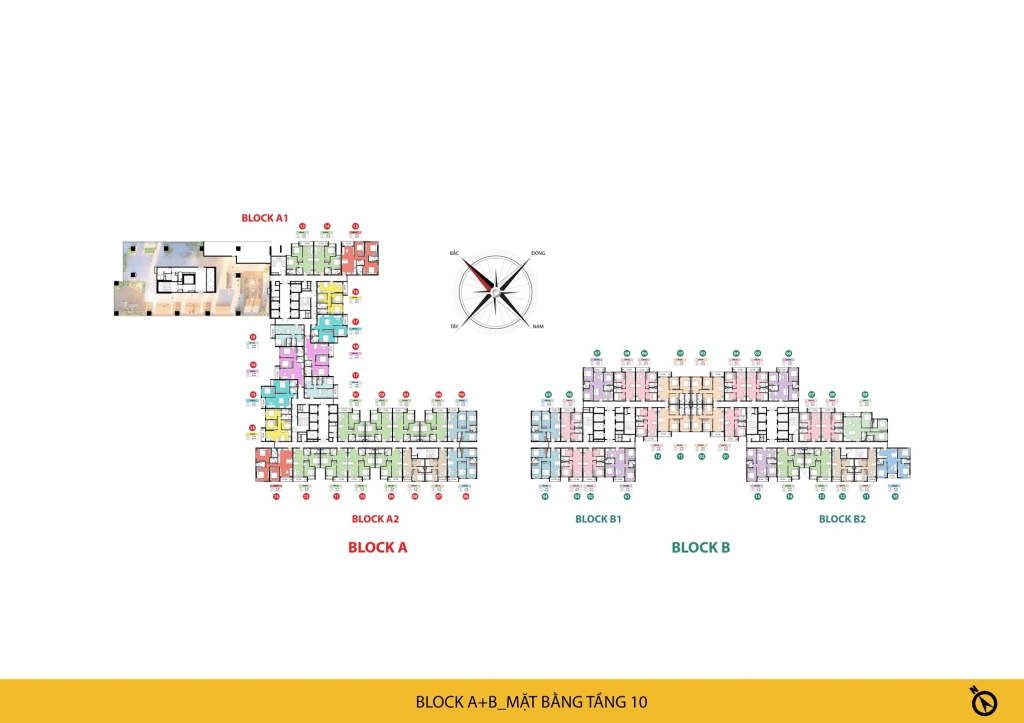 Mặt bằng tầng tầng 10