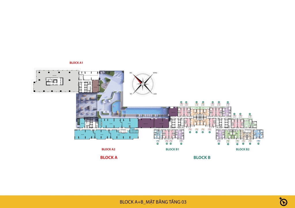 Mặt bằng tầng tầng 3