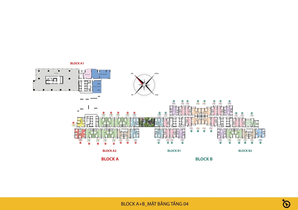 Mặt bằng tầng tầng 4