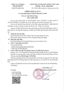 Thông báo