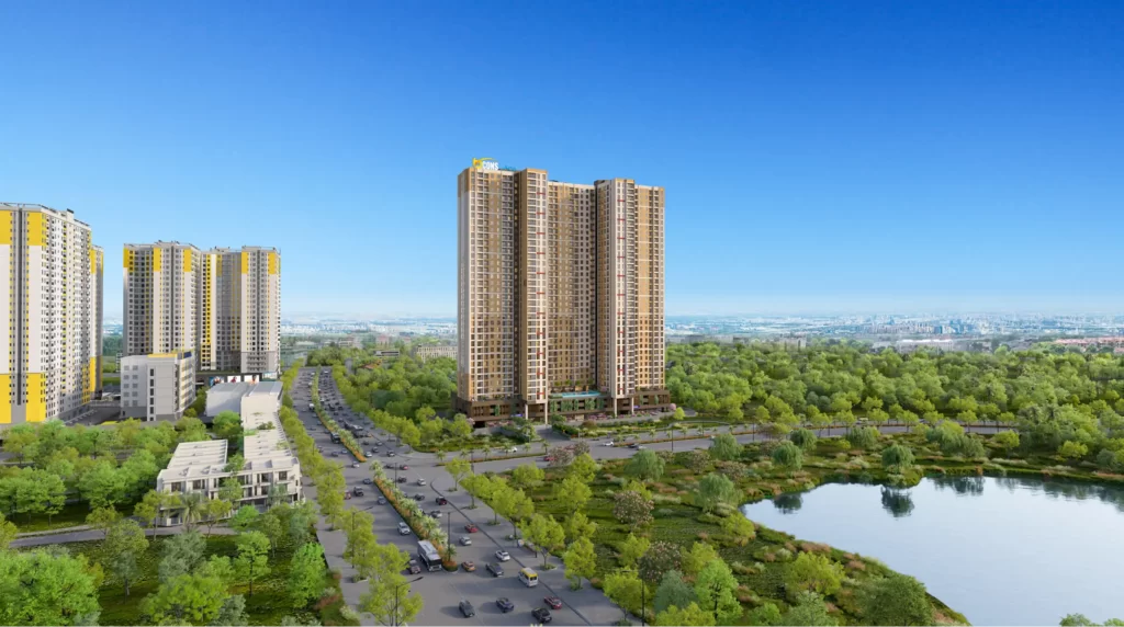 Phối cảnh dự án Bcons Aria