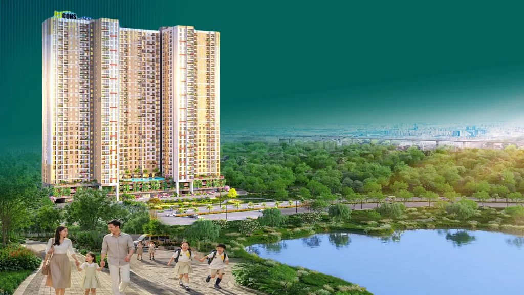 Phối cảnh dự án Bcons Aria